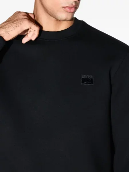 Hanorac Armani Exchange cu autograf negru