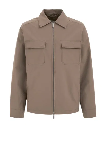 WE Fashion Geacă de primăvară-toamnă taupe gri