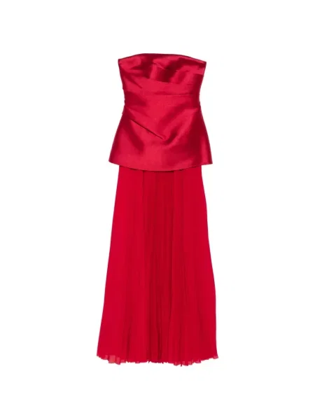 Rochie Solace London fără bretele roșu