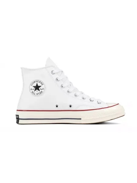 Sneakers Converse Chuck Taylor All Star 70 Hi White/ Garnet/ Egret EUR białe