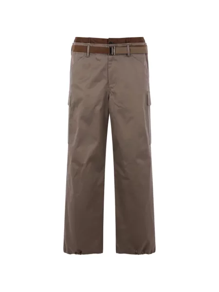 Pantaloni cargo Sacai maro