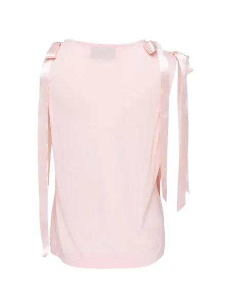 Top Simone Rocha fără mâneci roz