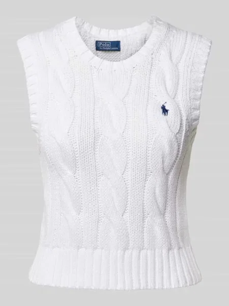 Kamizelka Polo Ralph Lauren z logo biała