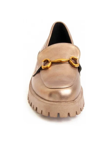 Pantofi Montevita auriu