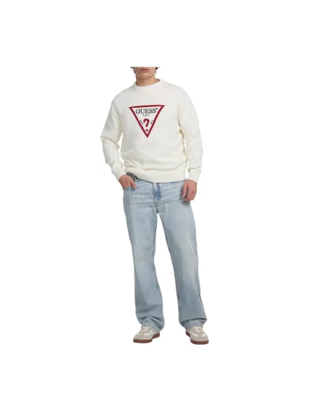 Geacă de blugi Guess Jeans alb