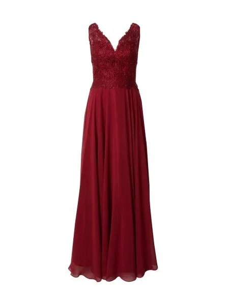 Mascara Rochie de seară vin roșu