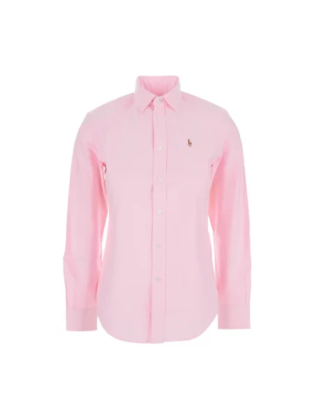 Koszula Polo Ralph Lauren z twillu różowa