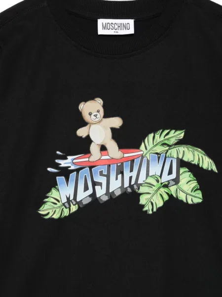 Dětské tričko Moschino černé