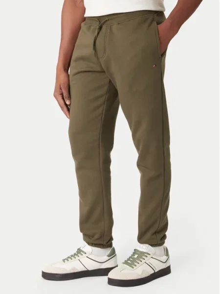 Tommy Jeans Spodnji del trenirke khaki