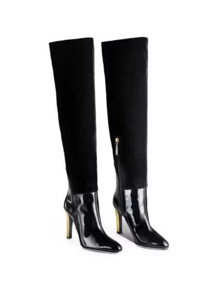 Cizme Temperley London din piele negru