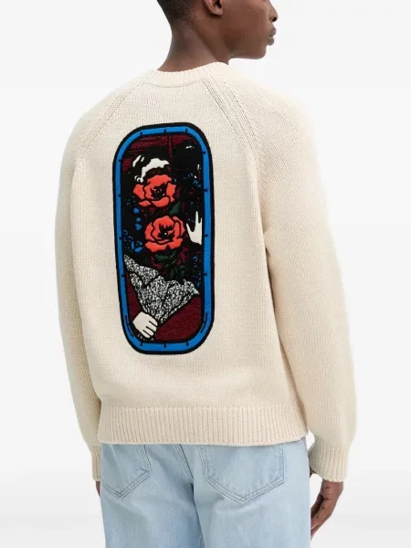 Pulover Kenzo cu broderie