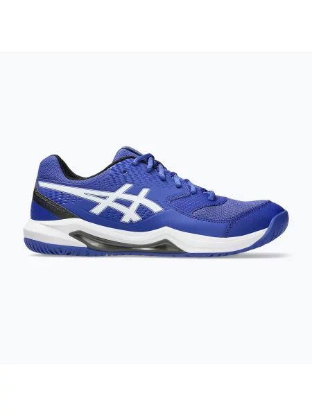 Buty do tenisa Asics Gel-Dedicate 8 dark cobalt/white białe