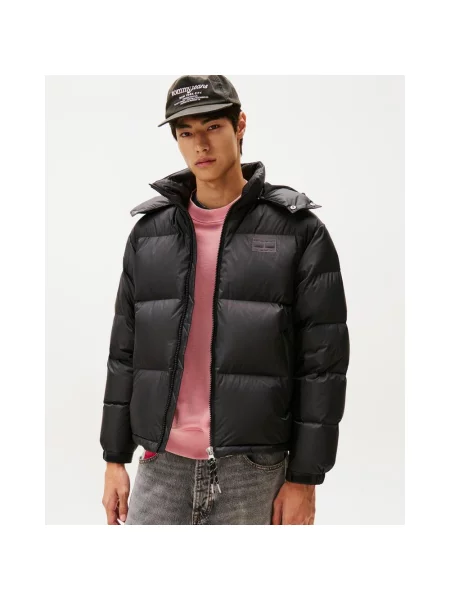 Kurtka Tommy Jeans Alaska Down Puffer czysty M czarny