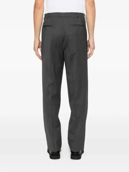 Pantaloni Medeea plisate gri