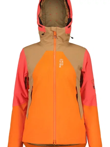Maloja Kurtka narciarska ToscM.Alpine Insulated Jacket orange sun S pomarańczowa