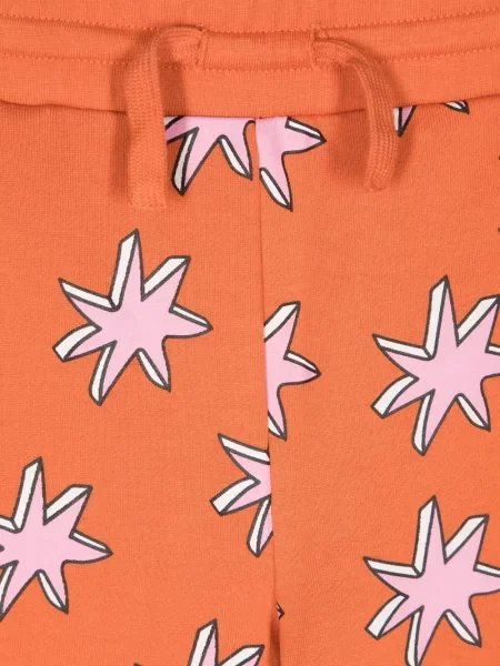 Spodnie dziecięce Stella Mccartney pomarańczowe
