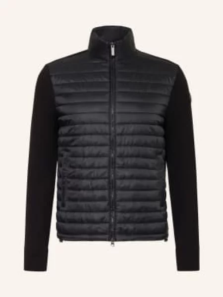 Colmar Kurtka Pikowana Z Mieszanki Materiałów schwarz granatowa
