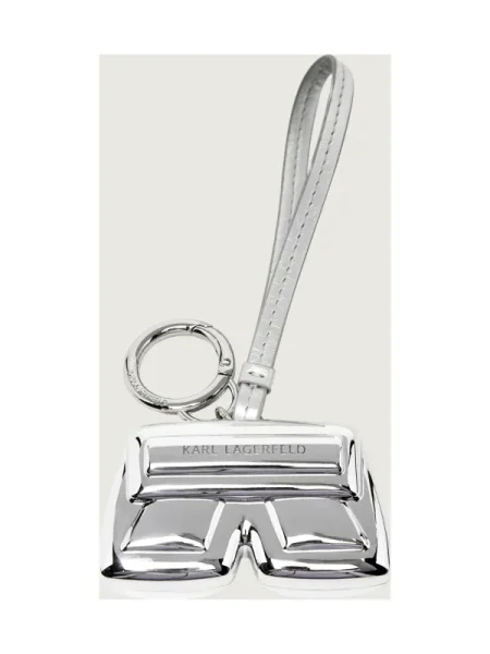 Karl Lagerfeld Breloc ikon/k mini clutch negru