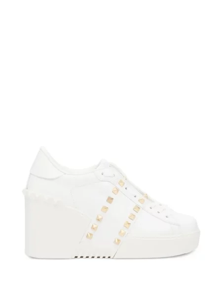 Sneakerși Valentino Garavani cu pană alb