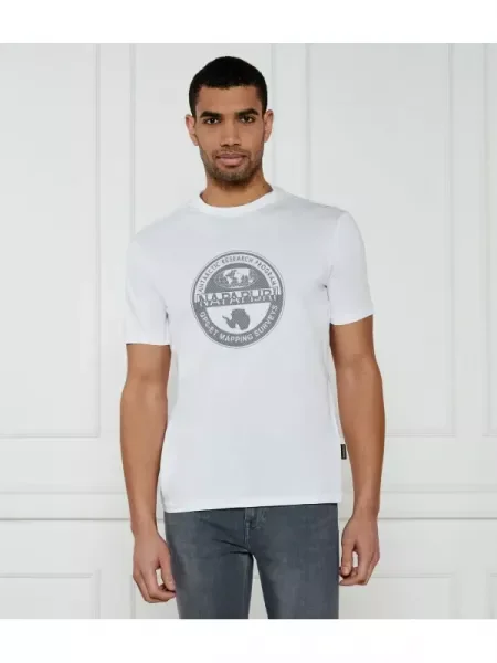Tricou Napapijri alb