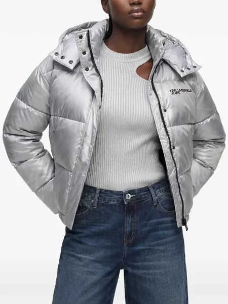 Decupat geacă de blugi Karl Lagerfeld Jeans