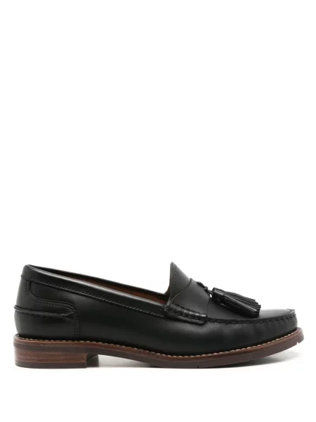 Pantofi loafer Sarah Chofakian din piele negru