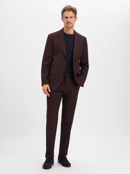 Finshley & Harding garnitur z zestawu modułowego Mężczyźni Modern Fit lila 48