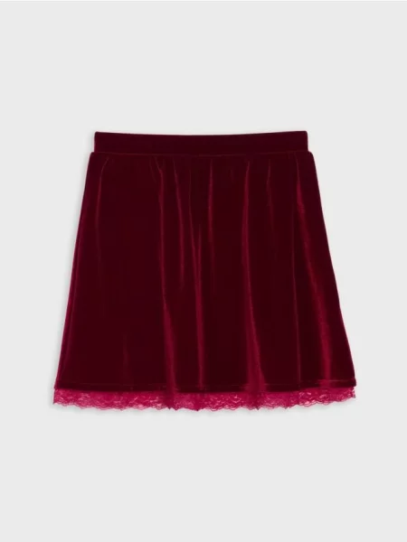 Мініспідниця червоний