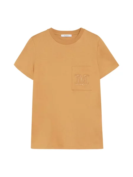 Koszulka Max Mara brązowa