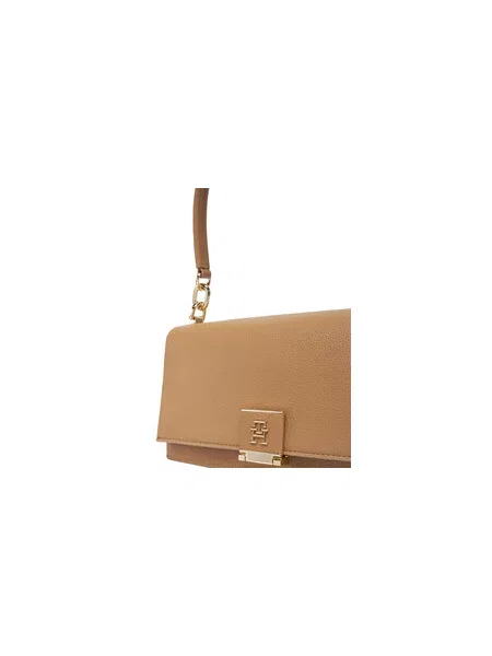 Ročna torba Tommy Hilfiger rjava