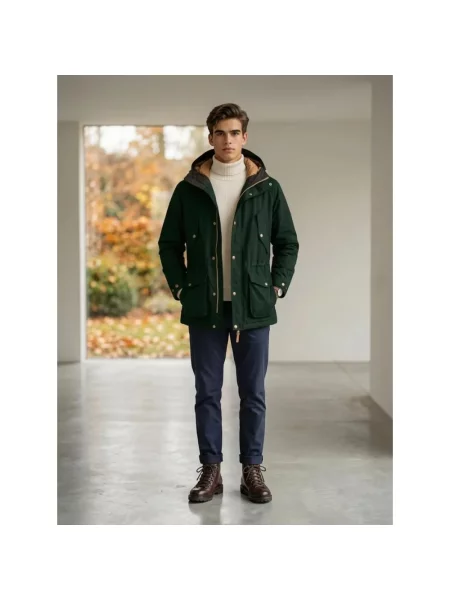 Parka Manifattura Ceccarelli zielona