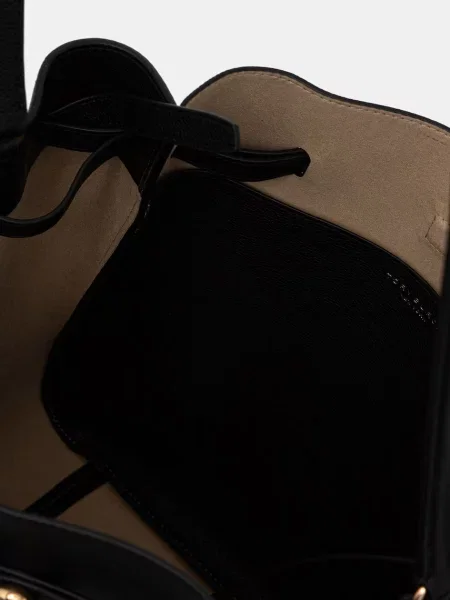 Кожаная сумка шоппер Tory Burch
