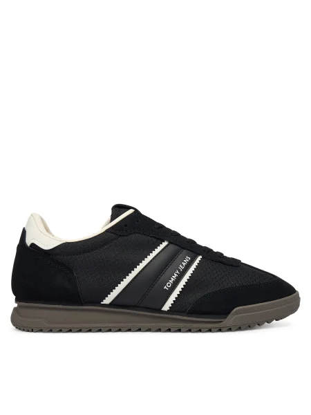 Sneakers Tommy Jeans Tjm Retro Runner Cleated Winter negru