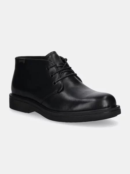Camper ghete de piele Norman barbati negru