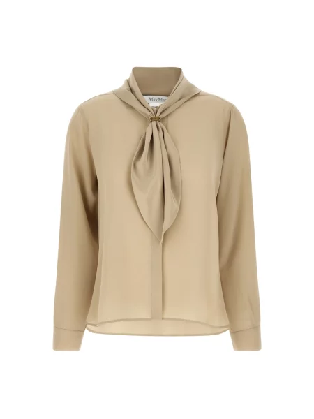 Koszula Max Mara beżowa