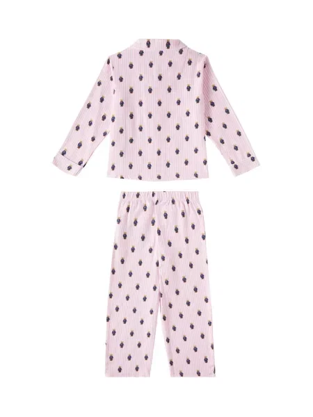 Gyerek pizsama Polo Ralph Lauren rózsaszín