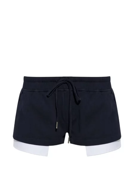 Pantaloni scurți Dsquared2 cu cordon albastru