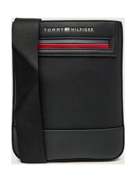 Geanta crossbody Tommy Hilfiger negru