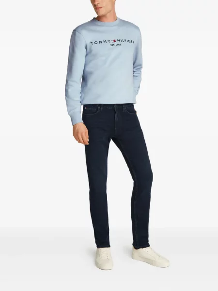 Blugi Tommy Hilfiger cu 5 buzunare albastru