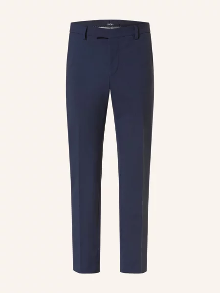 Joop! Spodnie Garniturowe Blayr Slim Fit blau granatowe