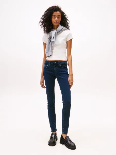 Tommy Jeans Džínsy námornícka modrá