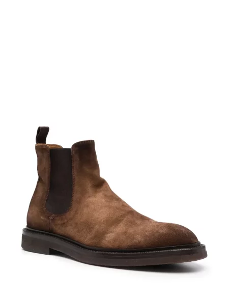Iš natūralios odos slip on auliniai batai Officine Creative ruda