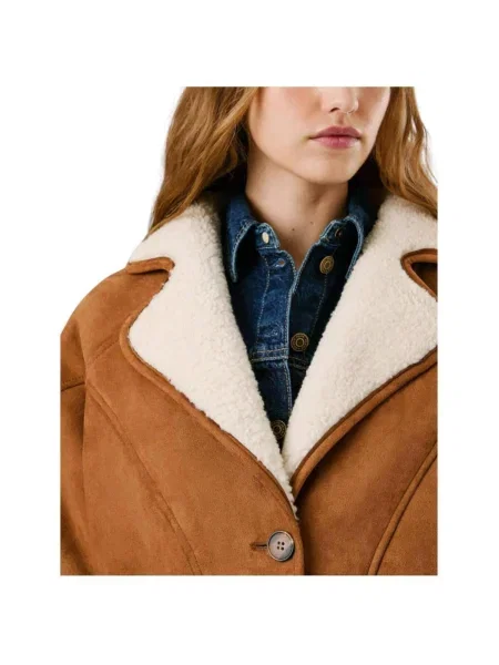Palton Pepe Jeans maro