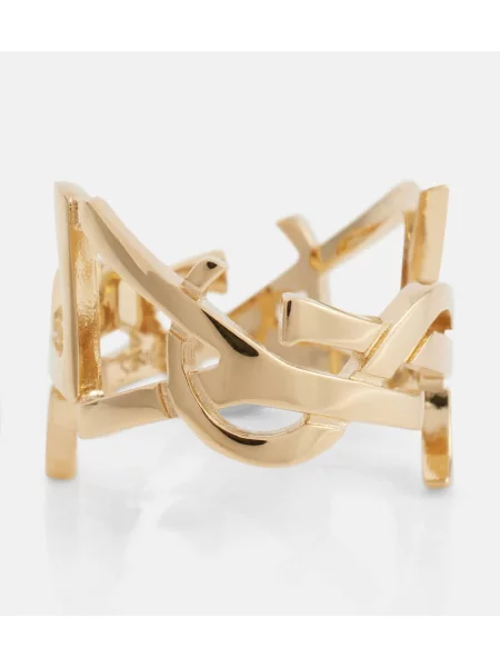 Inel Saint Laurent auriu