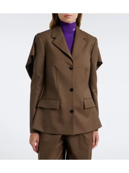 Sacou Loewe de lână maro