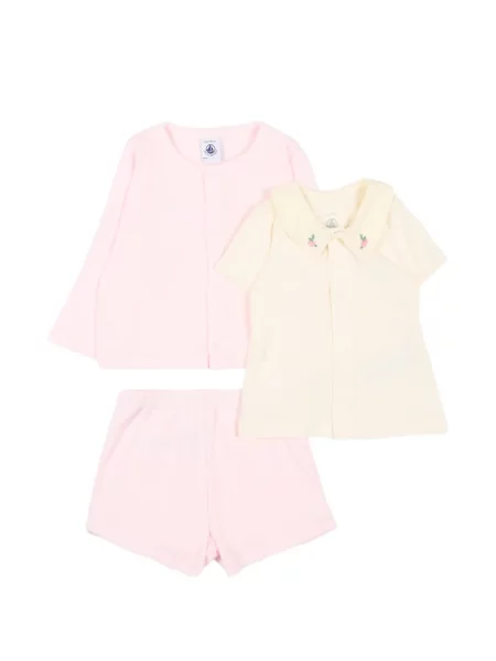 Koszula dziecięca Petit Bateau różowa