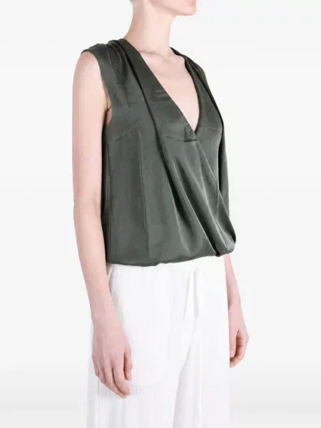Bluză Paloma Wool de lână plic verde