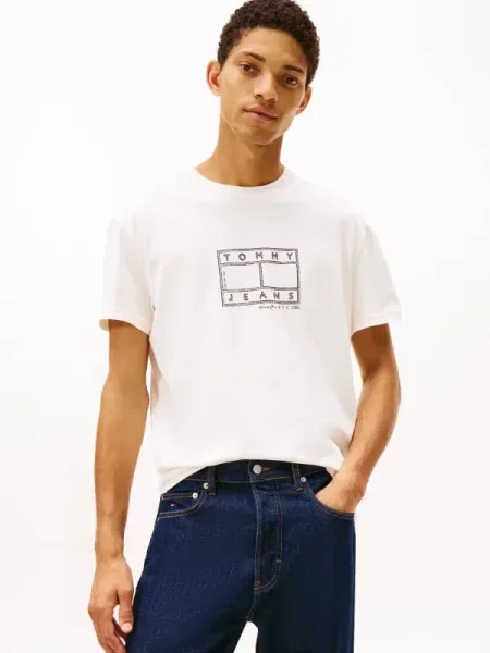 Tricou Tommy Hilfiger Jeans negru