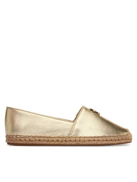 Espadrile Tommy Hilfiger Th Logo Gold Espadrille zlata