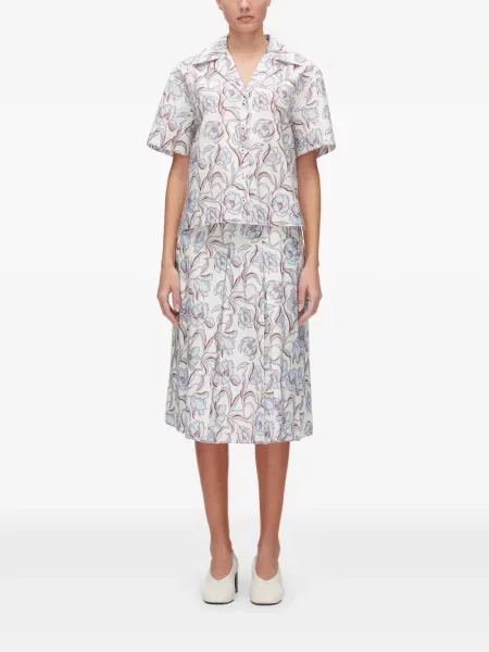 Cămașă 3.1 Phillip Lim cu model floral